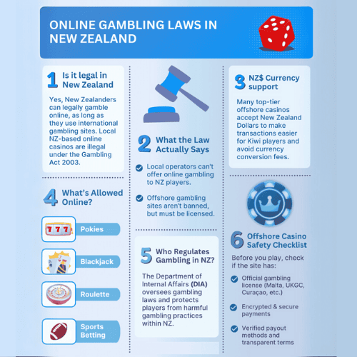 Gambling Licenses for nz players