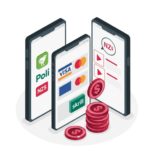 Popular Payment Methods for Casinos With NZ$