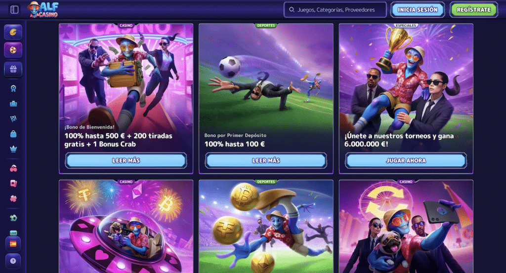 Alf Casino promociones