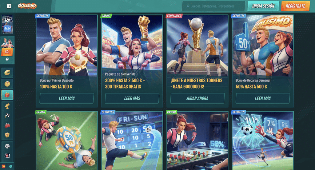 Golisimo Casino promociones