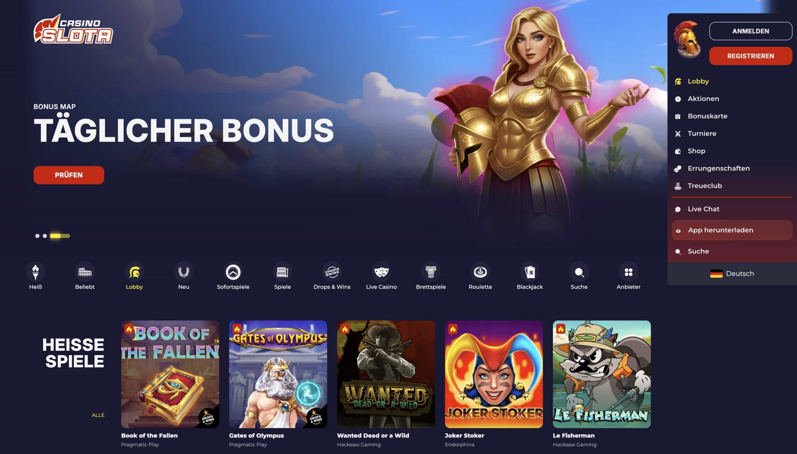 Slota Casino Review
