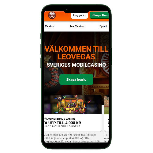 Leovegas mobil